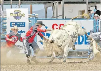  ?? Andy Watson ?? IN WYOMING, the Cody Stampede and Fourth of July festivitie­s feature rodeo and fireworks.