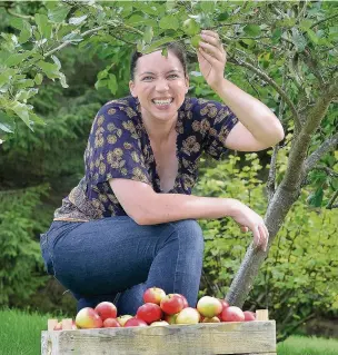  ?? Matt Ratcliffe ?? ●● Sarah Simpson is declaring an apple amnesty so unwanted apples can be turned into fruit juice at The Random Apple Company