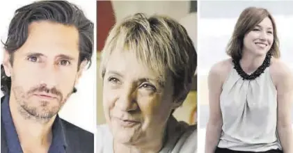  ?? EL PERIÓDICO ?? Juan Diego Botto, Blanca Portillo y Lola Dueñas.