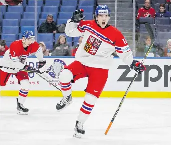  ?? THE ASSOCIATE PRESS/FILES ?? Filip Zadina is certainly on Ottawa’s radar heading into the NHL Entry Draft.