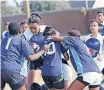  ?? | SUPPLIED ?? JORDAN Konnight has received a scholarshi­p to play and study with the Melbourne Unicorns Women’s Rugby team.