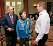  ?? [PHOTO BY NATE BILLINGS, THE OKLAHOMAN] ?? Bob Stoops’ surprise retirement announceme­nt in June caused OU president David Boren to seriously think about his own future.