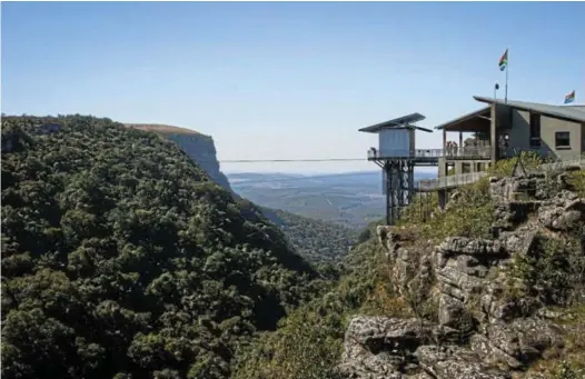  ?? Picture: MAGDA EHLERS / PEXELS ?? The Graskop Gorge Lift.