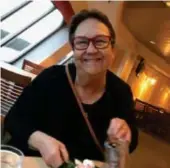  ?? FOTO: ALVA SVÄRD ?? ÄNTLIGEN. Kerstin Öhman Moberg, 67, är glad att nu få sitt vaccin.