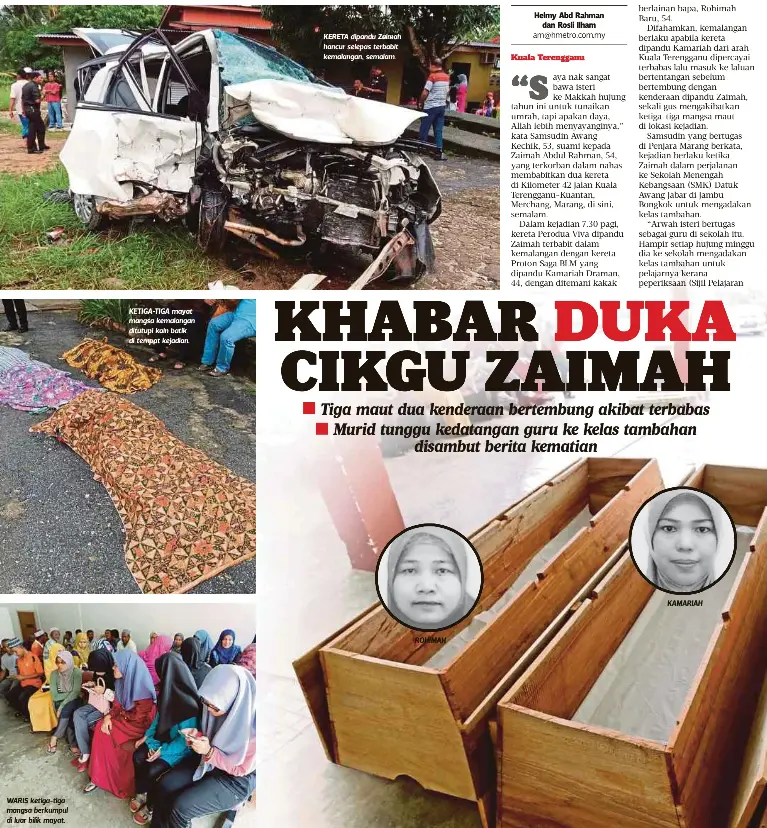 Tragedi Cikgu Zaimah Pressreader