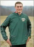  ?? PETE BANNAN -DIGITAL FIRST MEDIA ?? Bishop Shanahan’s Josh Hoey set the national record in the 800 meters by clocking a 1:47.67 at Boston University on Sunday.