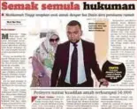  ??  ?? LAPORAN Harian Metro, 20 Mac lalu.