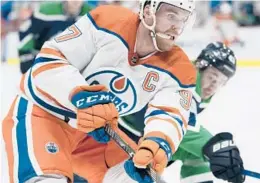  ?? JONATHAN HAYWARD/THE CANADIAN PRESS VIA AP ?? Oilers captain Connor McDavid says the NHL’s COVID-19 protocols are“tough,”but players feel “lucky” to be able to compete this season.