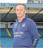  ??  ?? Killie coach Andy Millen