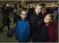  ?? COURTESY OF RICHARD TSONG ?? Celia Hahn was separated from her twin boys, Curry, left, and Ryan, right, during a Delta flight last Thanksgivi­ng.