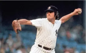  ?? CIRCA 1968 FOCUS ON SPORT PHOTO BY GETTY IMAGES ?? Fritz Peterson pitched for the New York Yankees from 1966 to 1974.