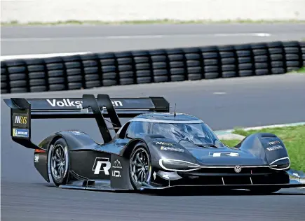  ??  ?? The VW I.D. R Pikes Peak during its first test. It’s all about getting ready for one 20km race to the clouds.