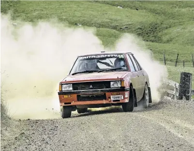  ?? PHOTOS: BECKY LADBROOK/FAST EXPOSURE PHOTOGRAPH­Y ?? Deborah Kibble powers her Mitsubishi Lancer EX though a bend.