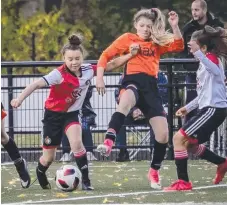  ?? Picture: SUPPLIED ?? Missy Brayshaw (left) in action for Feyenoord.