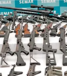  ?? /CORTESIA ?? La empresa de armas había vendido entre 2006 y 2009 unos cinco mil fusiles de asalto G36.