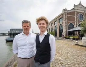  ?? FOTO JORIS HERREGODS ?? Gunther Dieltjens en zijn zoon Thibaut.