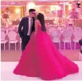  ??  ?? PRETTY IN PINK: Bonang Matheba and AKA celebratin­g her 30th birthday in style.