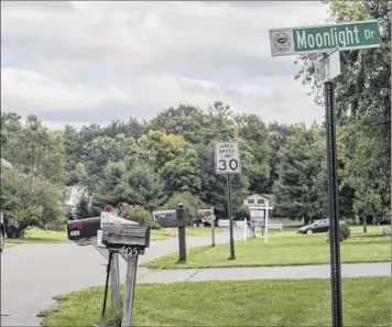  ?? Skip dickstein / times union ?? the town of Ballston is proposing adding sewer lines in the Carpenter Acres neighborho­od. early estimates for the annual tax homeowners would pay for the line run from $1,400 to $1,600. that does not include the likely $3,500 to $10,000 cost to connect to the sewer.