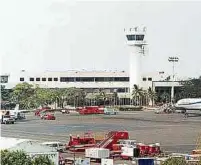  ?? ?? El aeropuerto de Cartagena era el puerto de salida de la droga.