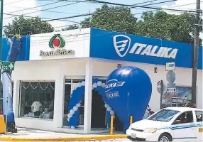  ??  ?? ITALIKA. Con gran aceptación se inauguró recienteme­nte la nueva y moderna agencia de Italika en Siguatepeq­ue.