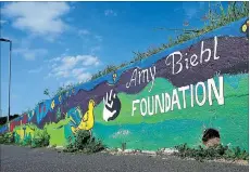  ?? PICTURE: DAVID RITCHIE ?? Last year, on August 25 was the 22nd anniversar­y of Amy Biehl’s death. The Amy Biehl Foundation opened new premises in Sybrand Park where it runs its Entreprene­urial Enterprise Skills Developmen­t programme.