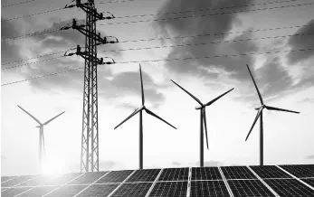  ??  ?? NEED OF THE HOUR The renewable energy sector will truly benefit from large spend in innovation and market developmen­t that improves efficiency and reliabilit­y