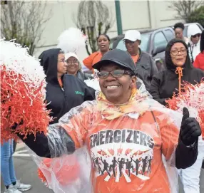  ?? BRAD VEST/THE COMMERCIAL APPEAL ?? The Africa in April Internatio­nal Diversity Parade heads down Second Street on April 19, 2019. The 2021 Africa in April Cultural Awareness Festival will be Aug. 5-8.