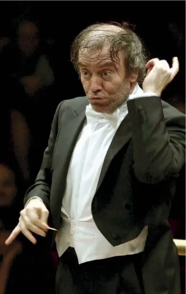  ??  ?? Personalit­à Il direttore d’orchestra russo Valery Gergiev