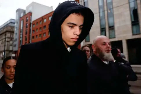  ?? (PA) ?? Manchester United striker Mason Greenwood arrives at Minshull Street Crown Court last year