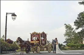  ??  ?? Aside from a horse-drawn carriage, other amenities at Palazzo Verde include a gondola gazebo, pocket gardens and dance panels.