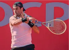  ?? ?? In crescita Matteo Berrettini, 27 anni, in carriera ha vinto 7 titoli Atp