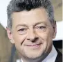  ??  ?? Andy Serkis