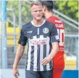  ?? FOTO: PETER SCHLIPF ?? Steffen Kienle und der VfR hatten gegen Bahlingen am Ende keinen Grund zur Freude.