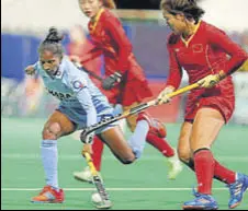  ?? PTI PHOTO ?? The India team members, who beat China in the women’s Asia Cup final, have got ~1 lakh each from Hockey India.