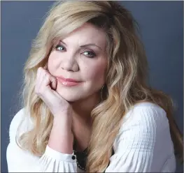  ?? Associated Press photo ?? Grammy Award-winning artist Alison Krauss poses for a portrait in New York to promote her solo album, “Windy City.”