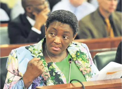  ?? Picture: Gallo Images ?? HOTSEAT. Social Developmen­t Minister Bathabile Dlamini will appear before the Constituti­onal Court on Wednesday to answer questions surroundin­g the social grants service provider fiasco.