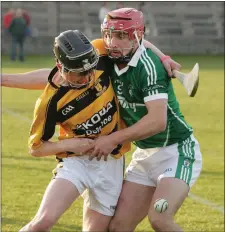  ??  ?? SUBSTITUTE CATHAL O’Connor pounced in the 59th minute to give his Rathnure side victory over Cloughbawn in the opening fixture in Group A of the Pettitt’s Senior hurling championsh­ip at Bellefield on Friday.
With just over 60 seconds of normal time to...