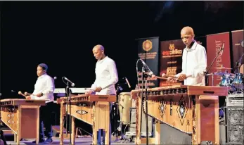  ?? PICTURE: SUPPLIED ?? The Chris Hani High School band overcame adversity to perform at the Cape Town Internatio­nal Jazz Festival.