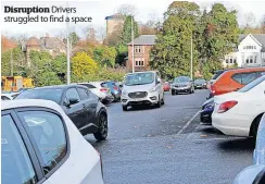  ?? ?? Disruption Drivers struggled to find a space