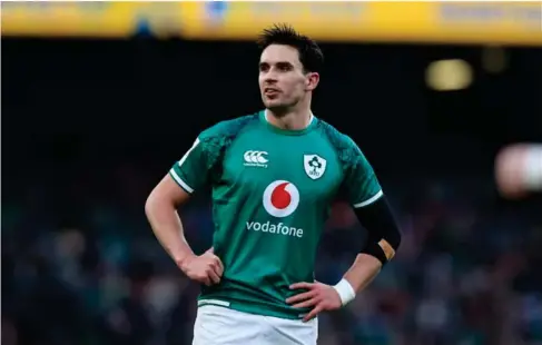  ?? (Getty) ?? Fly - half Joey Carbery misses out as cover for captain Johnny Sexton