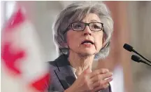  ?? — THE CANADIAN PRESS FILES ?? Beverley McLachlin has served on the Supreme Court for 28 years.