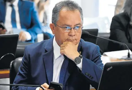  ?? MARCOS OLIVEIRA /AGENCIA SENADO-6/7/2019 ?? Divergênci­as. Após quebra de acordo, senador Zequinha Marinho vai comandar comissão sobre mudanças climáticas