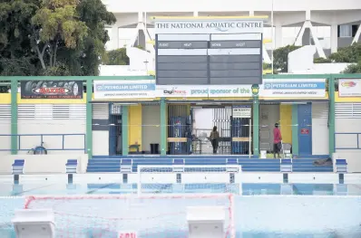  ?? FILE ?? The National Aquatic Centre in Kingston.