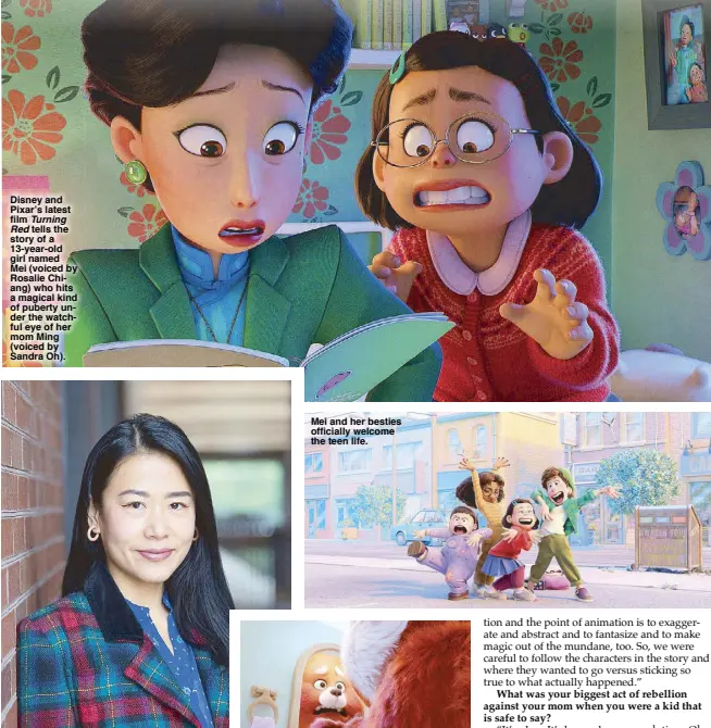 TURNING RED SHOWS HOW MOTHERDAUGHTER RELATIONSH­IPS ARE COMPLEX YET