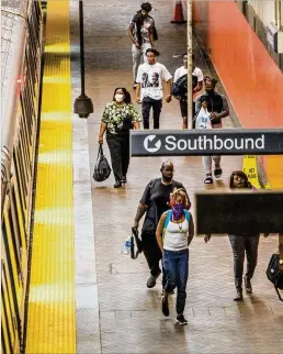  ?? AJC FILE ?? The next time you’re on a MARTA train, listen for the announceme­nts broadcast in your car. It may well be the voice of Immanuel Stephens, a 7-year-old Sandy Springs boy with autism, who is starring in the local version of an initiative by transit agencies from San Francisco to New York to Atlanta.