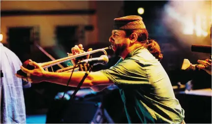  ?? (Courtesy) ?? GRAMMY AWARD-WINNING klezmer trumpeter Frank London will perform at the festival on Sunday.