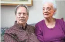  ?? TOM TINGLE/USA TODAY NETWORK ?? Frank and Betty Lusk, who are in their late 80s, say they were pressured into buying a $150,000 timeshare with $19,000 yearly maintenanc­e fees by Diamond Resorts.