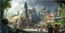  ?? THE ASSOCIATED PRESS ?? Star Wars-themed attraction­s will be coming to Disneyland in Anaheim, Calif., and Disney’s Hollywood Studios in Orlando, starting in 2019.