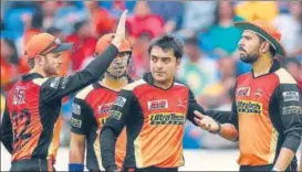  ?? BCCI ?? Sunrisers Hyderabad need to win both matches from here on to qualify for the playoffs.