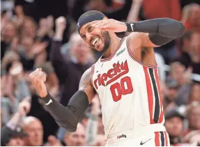  ?? SOOBUM IM/USA TODAY SPORTS ?? Power forward Carmelo Anthony is averaging 16.4 points, six rebounds and two assists for the Trail Blazers.